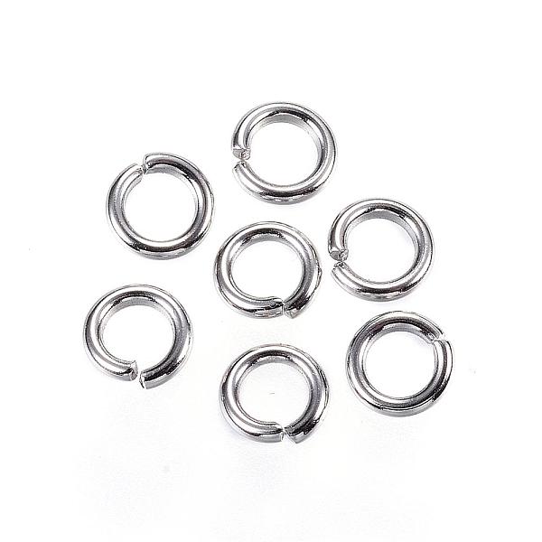 PandaHall 304 Stainless Steel Jump Rings, Open Jump Rings, Stainless Steel Color, 5x1mm, 18 Gauge, Inner Diameter: 3mm 304 Stainless Steel
PandaHall 304 Stainless Steel Jump Rings, Open Jump Rings, Stainless Steel Color, 5x1mm, 18 Gauge, Inner Diameter: 3mm 304 Stainless Steel
