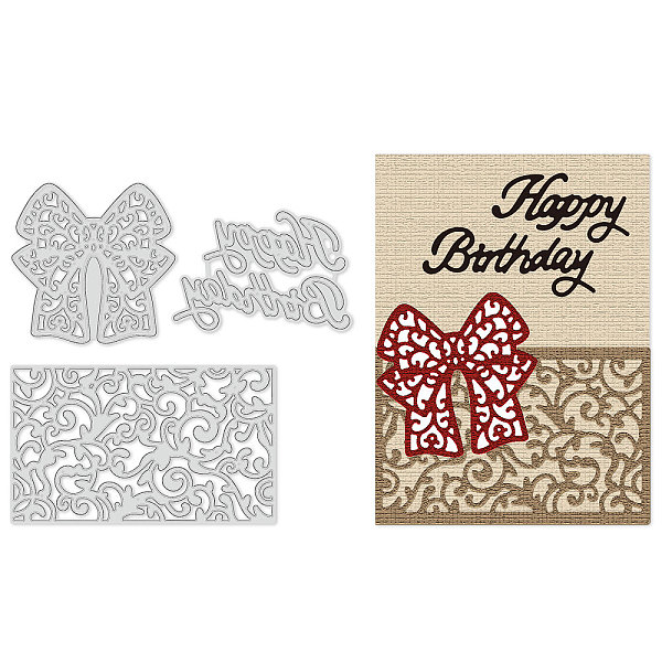 PandaHall GLOBLELAND 3Pcs 3 Style Carbon Steel Cutting Dies Stencils, for DIY Scrapbooking/Photo Album, Decorative Embossing DIY Paper Card...
PandaHall GLOBLELAND 3Pcs 3 Style Carbon Steel Cutting Dies Stencils, for DIY Scrapbooking/Photo Album, Decorative Embossing DIY Paper Card...