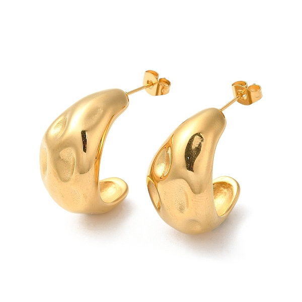 PandaHall Ion Plating(IP) 304 Stainless Steel Teardrop Stud Earrings, Real 18K Gold Plated, 26x15mm 304 Stainless Steel Teardrop
PandaHall Ion Plating(IP) 304 Stainless Steel Teardrop Stud Earrings, Real 18K Gold Plated, 26x15mm 304 Stainless Steel Teardrop