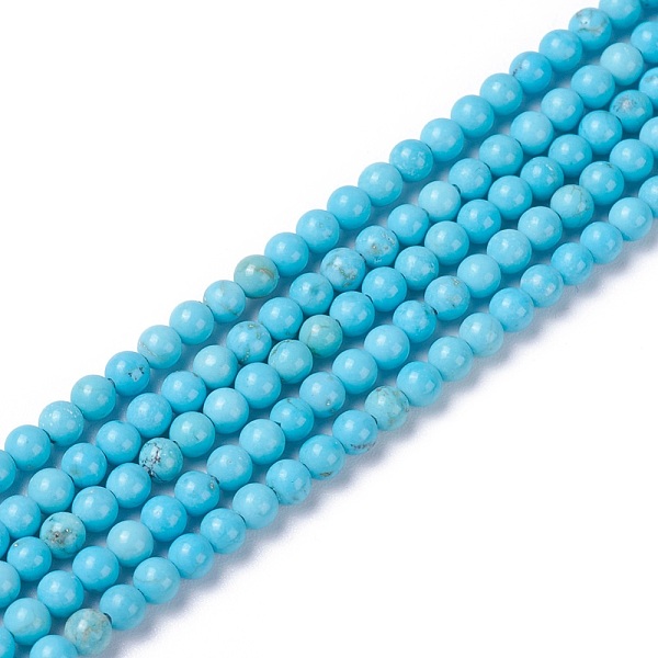 PandaHall Natural Magnesite Beads Strands, Dyed & Heated, Round, 3mm, Hole: 0.5mm, about 127~129pcs/strand, 15.6~15.7 inch(39.8~40.1cm)...
PandaHall Natural Magnesite Beads Strands, Dyed & Heated, Round, 3mm, Hole: 0.5mm, about 127~129pcs/strand, 15.6~15.7 inch(39.8~40.1cm)...