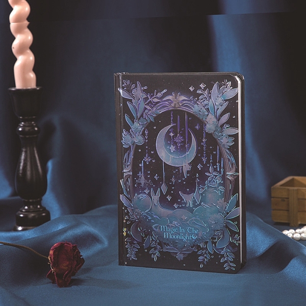 PandaHall Moon Pattern Paper Magic Notebooks, Travel Journals, Witchcraft Supplies, Lilac, 194x130mm, about 256 sheets/book Paper Moon..., Purple
PandaHall Moon Pattern Paper Magic Notebooks, Travel Journals, Witchcraft Supplies, Lilac, 194x130mm, about 256 sheets/book Paper Moon..., Purple