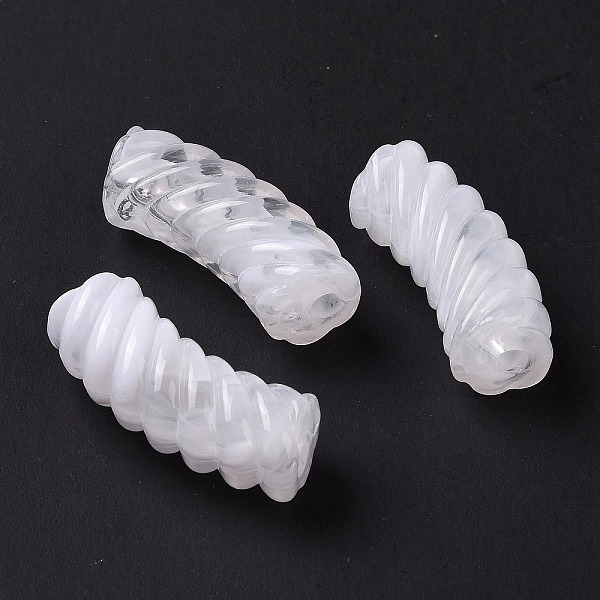 PandaHall Two Tone Opaque Acrylic Beads, Curved Tube, White, 35x14x11.5mm, Hole: 3.2mm, about 152pcs/500g Acrylic Tube White
PandaHall Two Tone Opaque Acrylic Beads, Curved Tube, White, 35x14x11.5mm, Hole: 3.2mm, about 152pcs/500g Acrylic Tube White