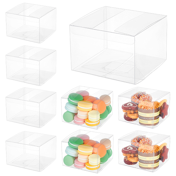 PandaHall BENECREAT 10PCS Clear Favor Boxes 4.7x4.7x3.15 Inch, Transparent Plastic Candy Boxes Clear Gift Boxes for Wedding, Party, Baby...
PandaHall BENECREAT 10PCS Clear Favor Boxes 4.7x4.7x3.15 Inch, Transparent Plastic Candy Boxes Clear Gift Boxes for Wedding, Party, Baby...