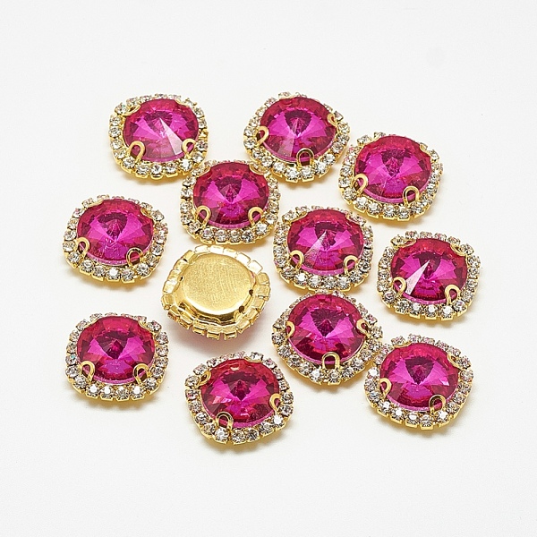 PandaHall Sew on Rhinestone, Multi-strand Links, Glass Rhinestones, with Brass Findings, Garments Accessories, Cone, Golden, Camellia..., Pink
PandaHall Sew on Rhinestone, Multi-strand Links, Glass Rhinestones, with Brass Findings, Garments Accessories, Cone, Golden, Camellia..., Pink