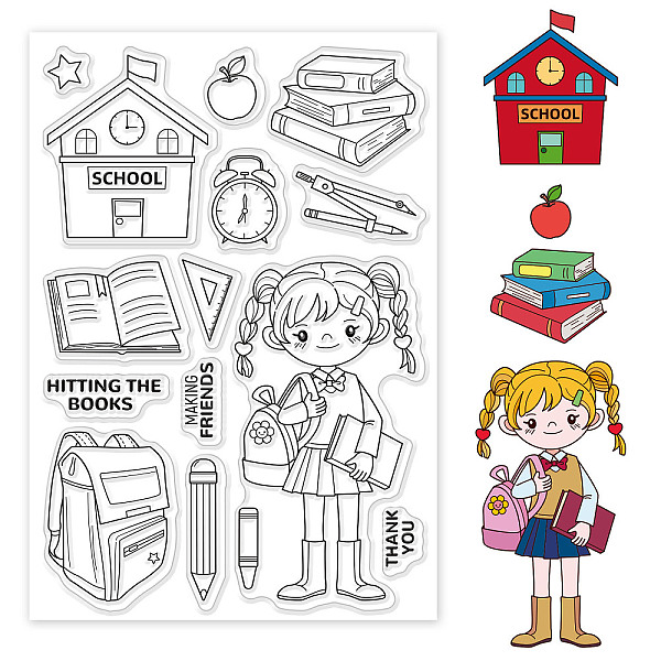 PandaHall PVC Plastic Stamps, for DIY Scrapbooking, Photo Album Decorative, Cards Making, Stamp Sheets, Study Supplies Pattern, 16x11x0.3cm...
PandaHall PVC Plastic Stamps, for DIY Scrapbooking, Photo Album Decorative, Cards Making, Stamp Sheets, Study Supplies Pattern, 16x11x0.3cm...