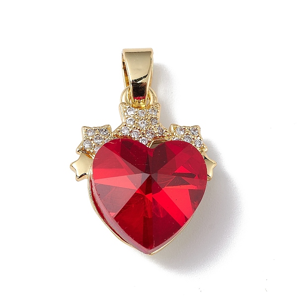 PandaHall Real 18K Gold Plated Rack Plating Brass Micro Pave Clear Cubic Zirconia Pendants, with Glass, Long-Lasting Plated, Cadmium Free &..., Red
PandaHall Real 18K Gold Plated Rack Plating Brass Micro Pave Clear Cubic Zirconia Pendants, with Glass, Long-Lasting Plated, Cadmium Free &..., Red