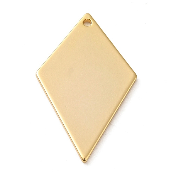 PandaHall Brass Pendant, Real 18K Gold Plated, Rhombus, 29x17x1mm, Hole: 1.2mm Brass Rhombus
PandaHall Brass Pendant, Real 18K Gold Plated, Rhombus, 29x17x1mm, Hole: 1.2mm Brass Rhombus