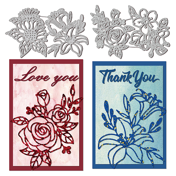 PandaHall 2Pcs 2 Styles Carbon Steel Cutting Dies Stencils, for DIY Scrapbooking, Photo Album, Decorative Embossing Paper Card, Stainless...
PandaHall 2Pcs 2 Styles Carbon Steel Cutting Dies Stencils, for DIY Scrapbooking, Photo Album, Decorative Embossing Paper Card, Stainless...