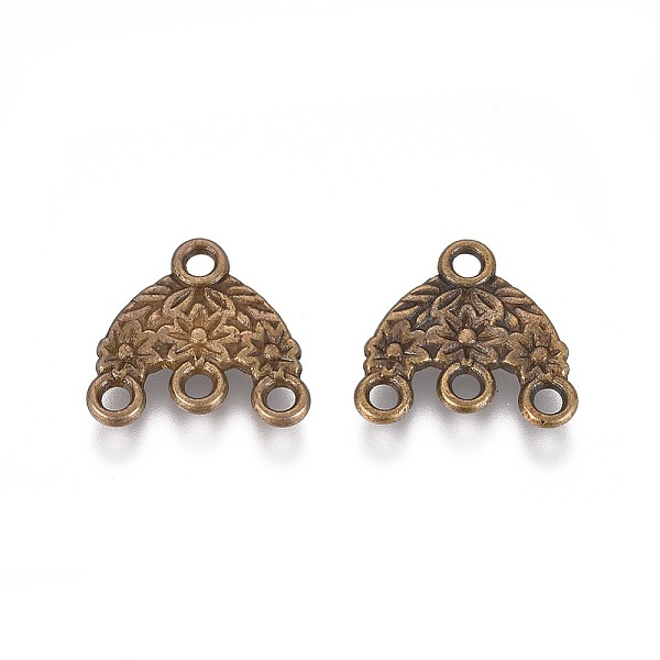 PandaHall Tibetan Style Chandelier Components Links, Cadmium Free & Nickel Free & Lead Free, Hat, Antique Bronze, 15x16x2mm, Hole: 2mm...
PandaHall Tibetan Style Chandelier Components Links, Cadmium Free & Nickel Free & Lead Free, Hat, Antique Bronze, 15x16x2mm, Hole: 2mm...