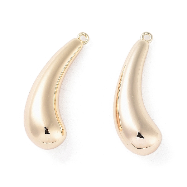 PandaHall Brass Pendants, Teardrop Charms, Real 18K Gold Plated, 32x12x9.5mm, Hole: 1.4mm Brass Teardrop
PandaHall Brass Pendants, Teardrop Charms, Real 18K Gold Plated, 32x12x9.5mm, Hole: 1.4mm Brass Teardrop