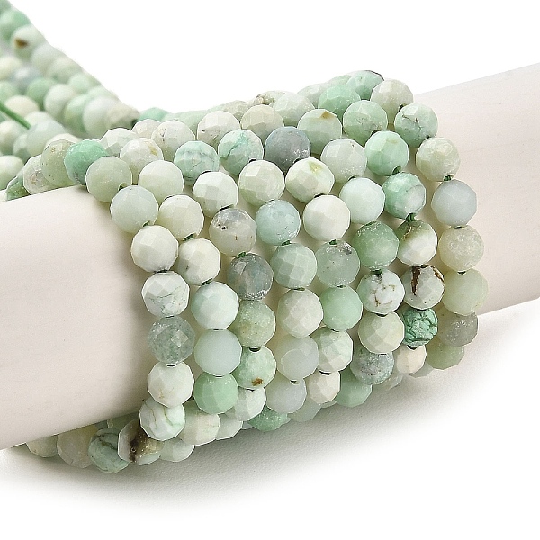 PandaHall Natural Green Opal Beads Strands, Faceted, Round, 4~4.5x4~5mm, Hole: 0.7mm, about 90~94pcs/strand, 15.35''(39~39.5cm) Green Opal...
PandaHall Natural Green Opal Beads Strands, Faceted, Round, 4~4.5x4~5mm, Hole: 0.7mm, about 90~94pcs/strand, 15.35''(39~39.5cm) Green Opal...