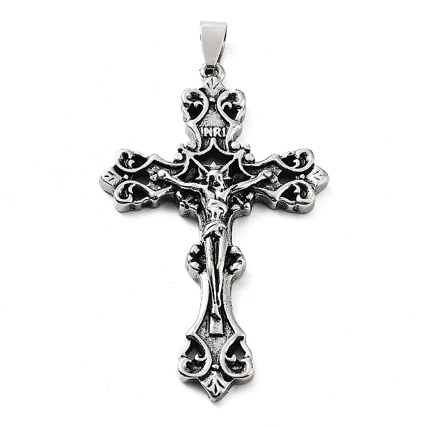 PandaHall Tibetan Style Alloy Big Pendants, Cross Charms, Antique Silver, 60.5x37x6.5mm, Hole: 8.5x4.5mm Alloy Cross
PandaHall Tibetan Style Alloy Big Pendants, Cross Charms, Antique Silver, 60.5x37x6.5mm, Hole: 8.5x4.5mm Alloy Cross