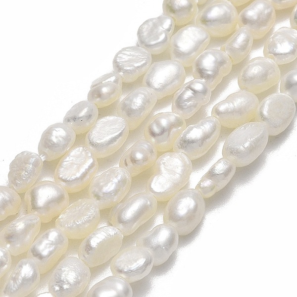 PandaHall Natural Cultured Freshwater Pearl Beads Strands, Two Sides Polished, Linen, 4~6x4x3mm, Hole: 0.6mm, about 73~74pcs/strand..., Brown
PandaHall Natural Cultured Freshwater Pearl Beads Strands, Two Sides Polished, Linen, 4~6x4x3mm, Hole: 0.6mm, about 73~74pcs/strand..., Brown