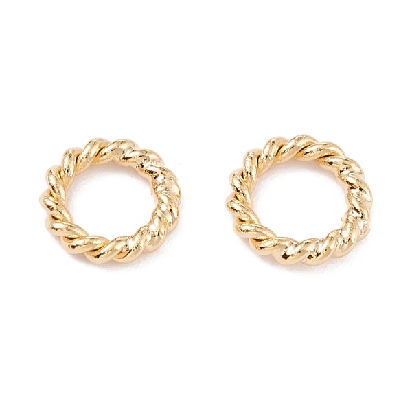 PandaHall Brass Soldered Jump Rings, Closed Jump Rings, Twist Ring, Real 24K Gold Plated, 6x1mm, Inner Diameter: 3.5mm Brass
PandaHall Brass Soldered Jump Rings, Closed Jump Rings, Twist Ring, Real 24K Gold Plated, 6x1mm, Inner Diameter: 3.5mm Brass