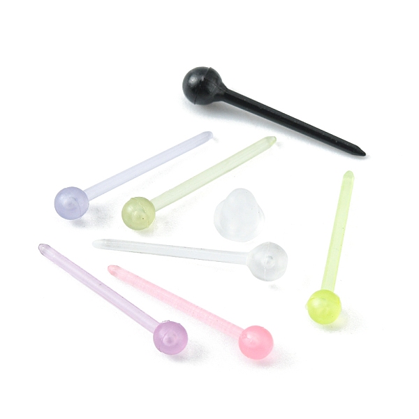 PandaHall 700Pcs Plastic Tiny Ball Stud Earrings with 150Pcs Ear Nuts for Women, Mixed Color, 14x2.5mm, Pin: 0.9mm Plastic Round Multicolor
PandaHall 700Pcs Plastic Tiny Ball Stud Earrings with 150Pcs Ear Nuts for Women, Mixed Color, 14x2.5mm, Pin: 0.9mm Plastic Round Multicolor