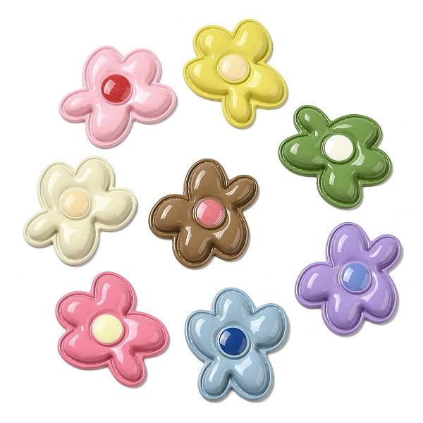 PandaHall Opaque Resin Cabochons, for Jewelry Making, Mixed Color, Flower, 35.5x31.5x5.5mm Resin Flower Multicolor
PandaHall Opaque Resin Cabochons, for Jewelry Making, Mixed Color, Flower, 35.5x31.5x5.5mm Resin Flower Multicolor