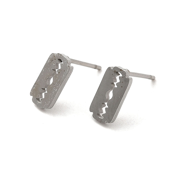 PandaHall 304 Stainless Steel Stud Earrings, Blade Shape, Stainless Steel Color, 10x5mm 304 Stainless Steel Tool
PandaHall 304 Stainless Steel Stud Earrings, Blade Shape, Stainless Steel Color, 10x5mm 304 Stainless Steel Tool