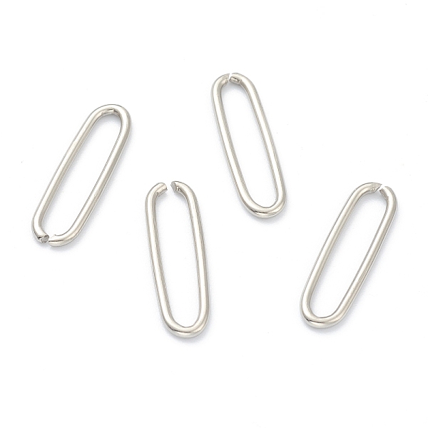 PandaHall 304 Stainless Steel Quick Link Connectors, Rectangle Oval, Stainless Steel Color, 19.5x5.5x1mm, Inner Diameter: 17x3.5mm 304...
PandaHall 304 Stainless Steel Quick Link Connectors, Rectangle Oval, Stainless Steel Color, 19.5x5.5x1mm, Inner Diameter: 17x3.5mm 304...