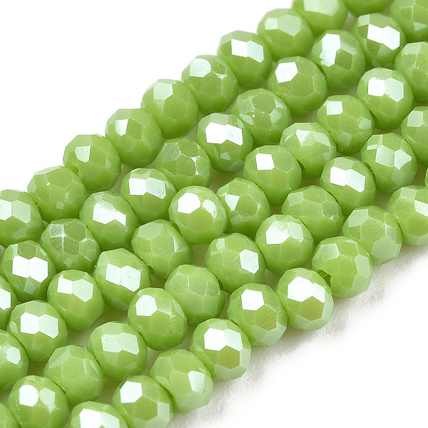 PandaHall Electroplate Glass Beads Strands, Pearl Luster Plated, Faceted, Rondelle, Yellow Green, 2.5x2mm, Hole: 0.4mm, about...
PandaHall Electroplate Glass Beads Strands, Pearl Luster Plated, Faceted, Rondelle, Yellow Green, 2.5x2mm, Hole: 0.4mm, about...