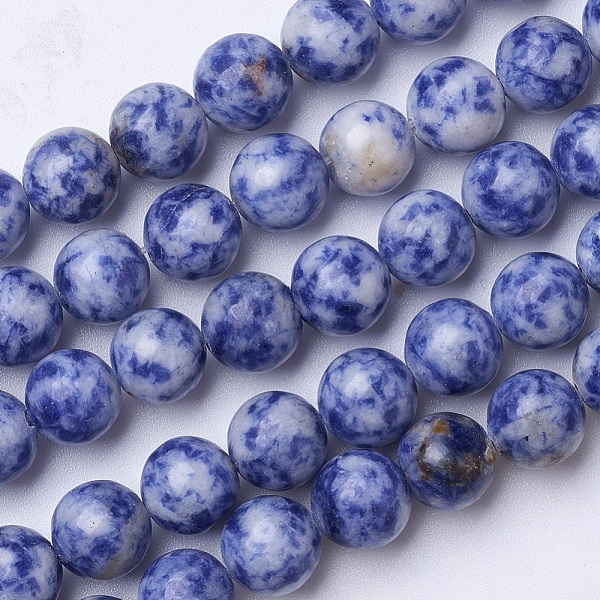 PandaHall Natural Blue Spot Jasper Beads Strands, Round, 10mm, Hole: 1.2mm, about 39pcs/strand, 15.1 inch Blue Spot Jasper Round
PandaHall Natural Blue Spot Jasper Beads Strands, Round, 10mm, Hole: 1.2mm, about 39pcs/strand, 15.1 inch Blue Spot Jasper Round