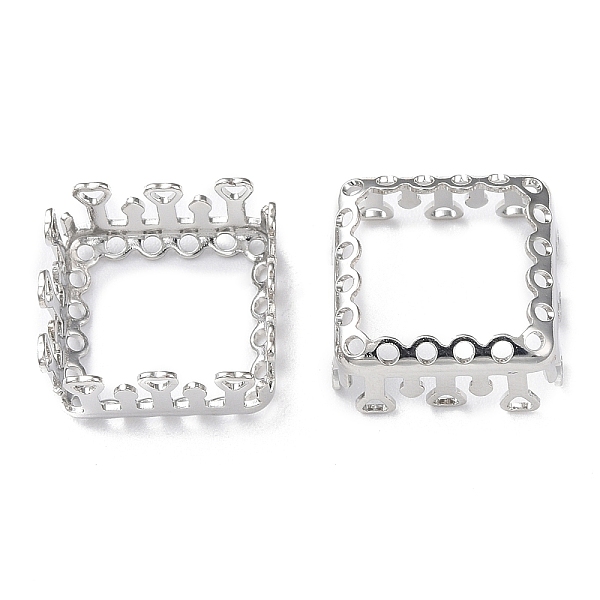 PandaHall Brass Sew on Prong Settings, Filigree Open Back Claw Settings for Pointed Back Rhinestone, Square, Platinum, Tray: 12.5x12.5mm...
PandaHall Brass Sew on Prong Settings, Filigree Open Back Claw Settings for Pointed Back Rhinestone, Square, Platinum, Tray: 12.5x12.5mm...