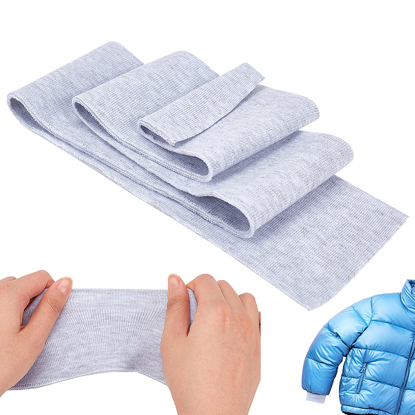 PandaHall 2 Pcs Elasticated Cuffs, Stretch Knit Threaded Hem Cuff Fabric Sleeve Cuffs Polyester Ribbing Fabric for Cuffs Waistbands...
PandaHall 2 Pcs Elasticated Cuffs, Stretch Knit Threaded Hem Cuff Fabric Sleeve Cuffs Polyester Ribbing Fabric for Cuffs Waistbands...