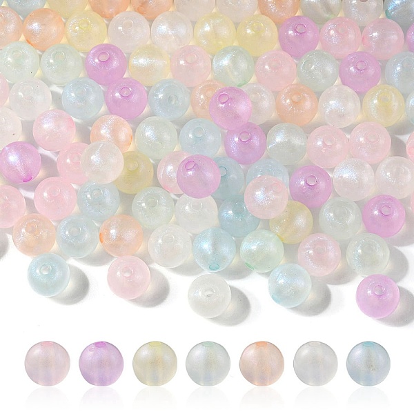 PandaHall Rainbow Iridescent Plating Acrylic Beads, Glitter Beads, Round, Mixed Color, 10x9mm, Hole: 2mm Acrylic Round Multicolor
PandaHall Rainbow Iridescent Plating Acrylic Beads, Glitter Beads, Round, Mixed Color, 10x9mm, Hole: 2mm Acrylic Round Multicolor