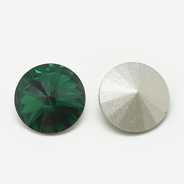 PandaHall Pointed Back Glass Rhinestone Cabochons, Rivoli Rhinestone, Back Plated, Faceted, Cone, Med.Emerald, 6x3mm Glass Rhinestone Cone..., Green
PandaHall Pointed Back Glass Rhinestone Cabochons, Rivoli Rhinestone, Back Plated, Faceted, Cone, Med.Emerald, 6x3mm Glass Rhinestone Cone..., Green