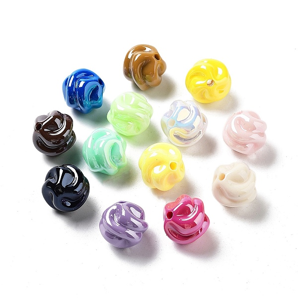 PandaHall Opaque Acrylic Beads, Irregular Round, Mixed Color, 15x15.5x15.5mm, Hole: 2.2mm Acrylic Flower Multicolor
PandaHall Opaque Acrylic Beads, Irregular Round, Mixed Color, 15x15.5x15.5mm, Hole: 2.2mm Acrylic Flower Multicolor