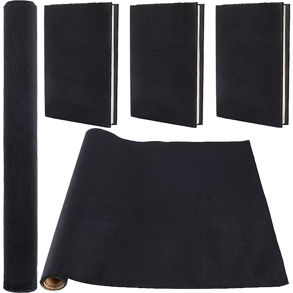 PandaHall 1.1M Self Adhesive Velvet Book Covers, Notebook Wraps, Black, 37x0.06cm Cloth Black
PandaHall 1.1M Self Adhesive Velvet Book Covers, Notebook Wraps, Black, 37x0.06cm Cloth Black