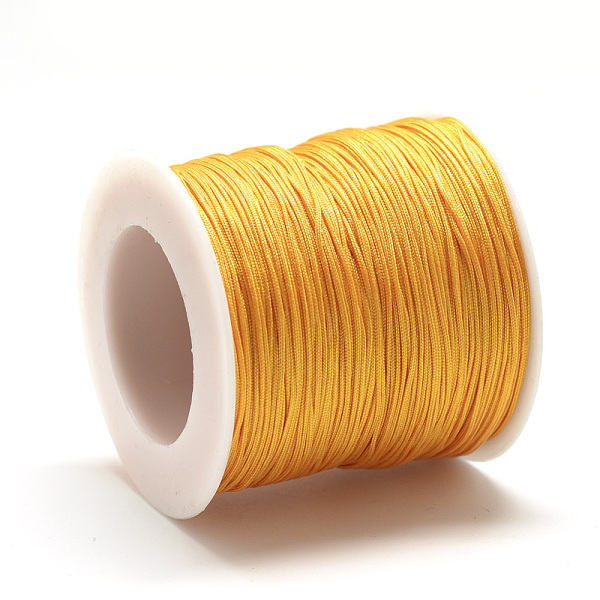 PandaHall Nylon Thread, Chinese Knotting Cord, Orange, 0.8mm, about 109.36 yards(100m)/roll Nylon Orange
PandaHall Nylon Thread, Chinese Knotting Cord, Orange, 0.8mm, about 109.36 yards(100m)/roll Nylon Orange