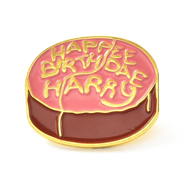 PandaHall Happy Birthday Enamel Pin, Cake Alloy Enamel Brooch for Bags Clothes, Golden, Cerise, 25.5x30x9.8mm Alloy+Enamel Word Red
PandaHall Happy Birthday Enamel Pin, Cake Alloy Enamel Brooch for Bags Clothes, Golden, Cerise, 25.5x30x9.8mm Alloy+Enamel Word Red