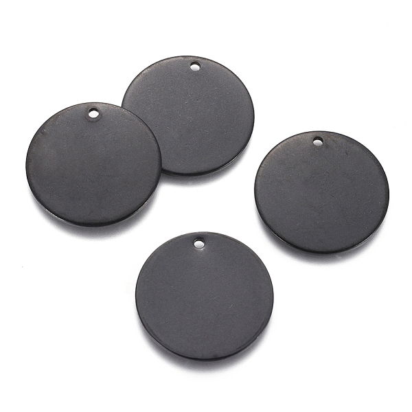 PandaHall 304 Stainless Steel Pendants, Blank Stamping Tag, Flat Round, Electrophoresis Black, 20x1mm, Hole: 1.4mm 304 Stainless Steel Flat...
PandaHall 304 Stainless Steel Pendants, Blank Stamping Tag, Flat Round, Electrophoresis Black, 20x1mm, Hole: 1.4mm 304 Stainless Steel Flat...