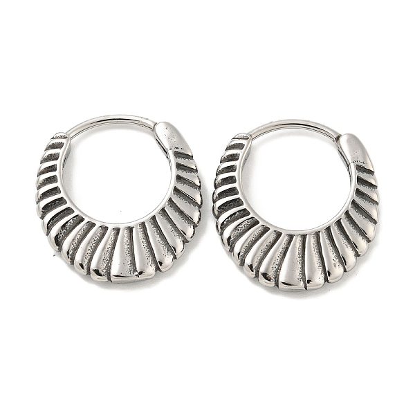 PandaHall 316 Surgical Stainless Steel Hoop Earrings, Ring, Antique Silver, 17x16mm 316 Surgical Stainless Steel Ring
PandaHall 316 Surgical Stainless Steel Hoop Earrings, Ring, Antique Silver, 17x16mm 316 Surgical Stainless Steel Ring