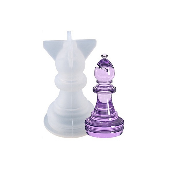 PandaHall DIY Chess Silicone Molds, Resin Casting Molds, Clay Craft Mold Tools, Bishop, White, 30x48mm, Inner Diameter: 23mm Silicone Others...
PandaHall DIY Chess Silicone Molds, Resin Casting Molds, Clay Craft Mold Tools, Bishop, White, 30x48mm, Inner Diameter: 23mm Silicone Others...