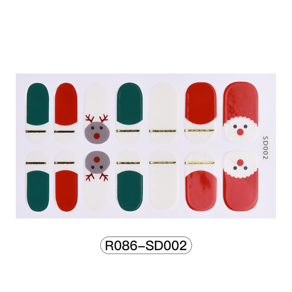 PandaHall Christmas Theme Full Cover Nail Art Stickers, for Nail Tips Decorations, Red, 107x60mm Paper Red
PandaHall Christmas Theme Full Cover Nail Art Stickers, for Nail Tips Decorations, Red, 107x60mm Paper Red