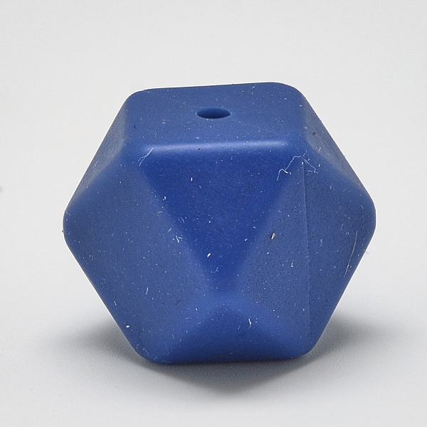 PandaHall Food Grade Eco-Friendly Silicone Beads, Chewing Beads For Teethers, DIY Nursing Necklaces Making, Faceted Cube, Marine Blue...
PandaHall Food Grade Eco-Friendly Silicone Beads, Chewing Beads For Teethers, DIY Nursing Necklaces Making, Faceted Cube, Marine Blue...