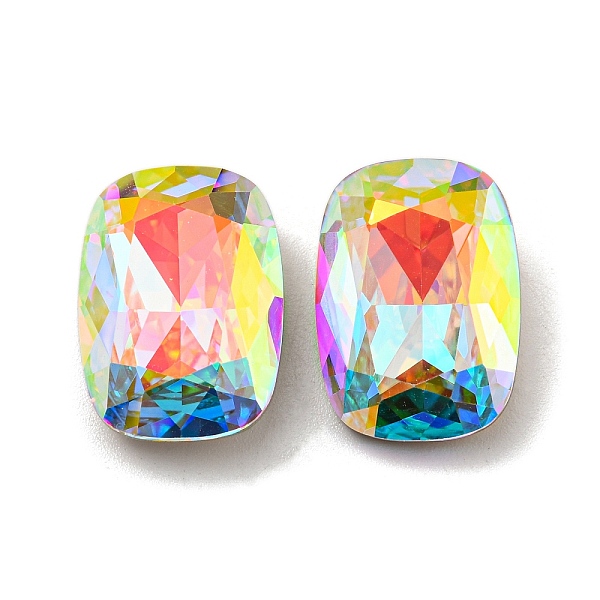 PandaHall Glass Rhinestone Cabochons, Point Back & Back Plated, Faceted, Rectangle, Alexandrite, 18x13x7mm Glass Rhinestone Rectangle Clear
PandaHall Glass Rhinestone Cabochons, Point Back & Back Plated, Faceted, Rectangle, Alexandrite, 18x13x7mm Glass Rhinestone Rectangle Clear