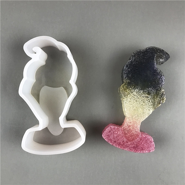 PandaHall DIY Silicone Molds, Resin Casting Molds, For UV Resin, Epoxy Resin Jewelry Making, Human, White, 10.4x5.4x2.6cm, Inner Diameter...
PandaHall DIY Silicone Molds, Resin Casting Molds, For UV Resin, Epoxy Resin Jewelry Making, Human, White, 10.4x5.4x2.6cm, Inner Diameter...