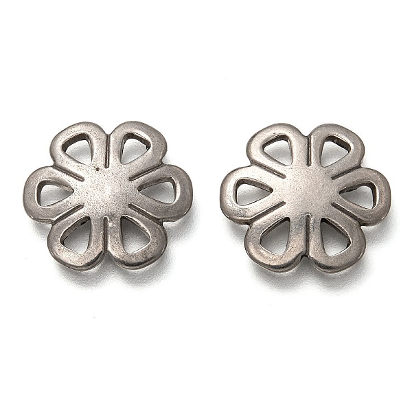 PandaHall 304 Stainless Steel Cabochons, Flower, Stainless Steel Color, 17.5x2.5mm 304 Stainless Steel Flower
PandaHall 304 Stainless Steel Cabochons, Flower, Stainless Steel Color, 17.5x2.5mm 304 Stainless Steel Flower