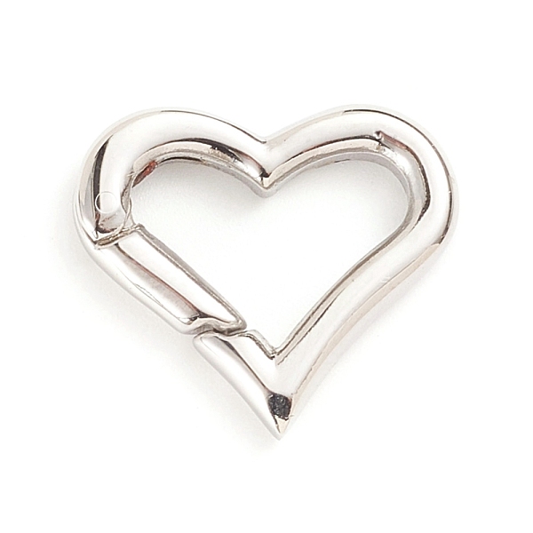 PandaHall 304 Stainless Steel Spring Gate Rings, Heart, Stainless Steel Color, 9 Gauge, 17.5x20x3mm, Inner Diameter: 8x14mm 304 Stainless...
PandaHall 304 Stainless Steel Spring Gate Rings, Heart, Stainless Steel Color, 9 Gauge, 17.5x20x3mm, Inner Diameter: 8x14mm 304 Stainless...
