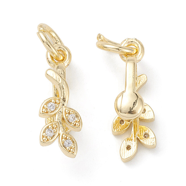 PandaHall Rack Plating Brass Pave Cubic Zirconia Leaf Shape Ice Pick Pinch Bails, with Open Jump Rings, Cadmium Free & Lead Free..., Clear
PandaHall Rack Plating Brass Pave Cubic Zirconia Leaf Shape Ice Pick Pinch Bails, with Open Jump Rings, Cadmium Free & Lead Free..., Clear