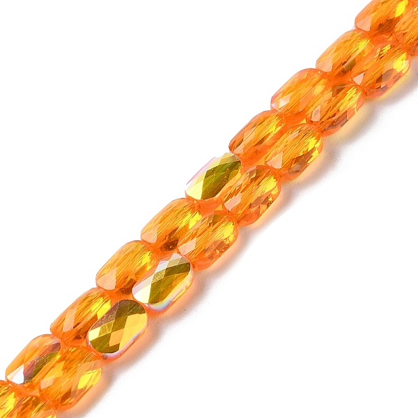 PandaHall Transparent Electroplate Glass Beads Strands, AB Color, Faceted Rectangle, Dark Orange, 7x4.5x3.5mm, Hole: 1.2mm, about...
PandaHall Transparent Electroplate Glass Beads Strands, AB Color, Faceted Rectangle, Dark Orange, 7x4.5x3.5mm, Hole: 1.2mm, about...