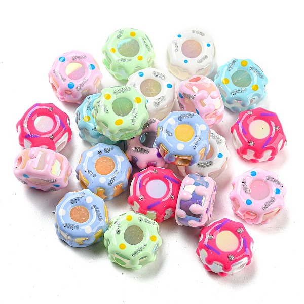 PandaHall Enamel Acrylic Beads, Flat Round, Mixed Color, 16.5x8.5mm Acrylic Flat Round Multicolor
PandaHall Enamel Acrylic Beads, Flat Round, Mixed Color, 16.5x8.5mm Acrylic Flat Round Multicolor