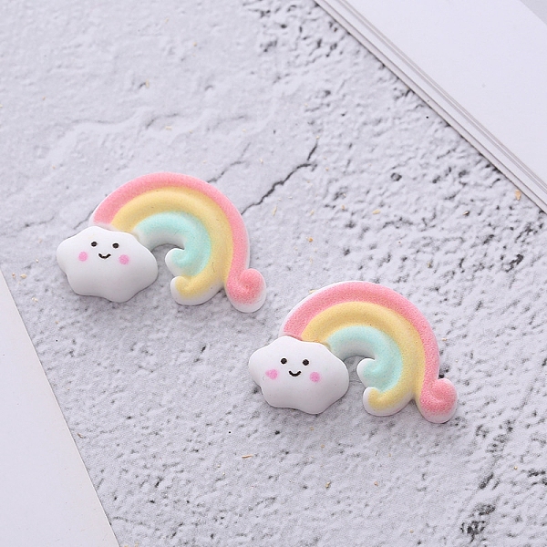 PandaHall Opaque Resin Cabochons, for Hair Accessories, Rainbow, Colorful, 26x17mm Resin Rainbow
PandaHall Opaque Resin Cabochons, for Hair Accessories, Rainbow, Colorful, 26x17mm Resin Rainbow