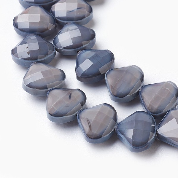 PandaHall Opaque Solid Color Glass Beads Strands, Faceted, teardrop, Slate Gray, 13.5x16x7.5~8mm, Hole: 1mm, about 25pcs/strand, 13.66 inch...
PandaHall Opaque Solid Color Glass Beads Strands, Faceted, teardrop, Slate Gray, 13.5x16x7.5~8mm, Hole: 1mm, about 25pcs/strand, 13.66 inch...