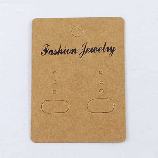 PandaHall Paper Earring Display Card, Rectangle, Goldenrod, Size: about 67mm long, 50mm wide Paper Rectangle Gold
PandaHall Paper Earring Display Card, Rectangle, Goldenrod, Size: about 67mm long, 50mm wide Paper Rectangle Gold