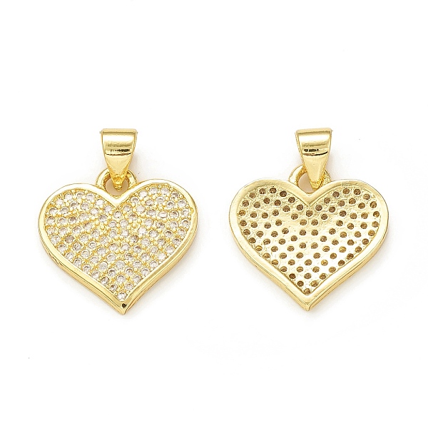 PandaHall Rack Plating Brass Micro Pave Cubic Zirconia Pendants, Cadmium Free & Lead Free, Long-Lasting Plated, Real 18K Gold Plated, Heart..., Clear
PandaHall Rack Plating Brass Micro Pave Cubic Zirconia Pendants, Cadmium Free & Lead Free, Long-Lasting Plated, Real 18K Gold Plated, Heart..., Clear