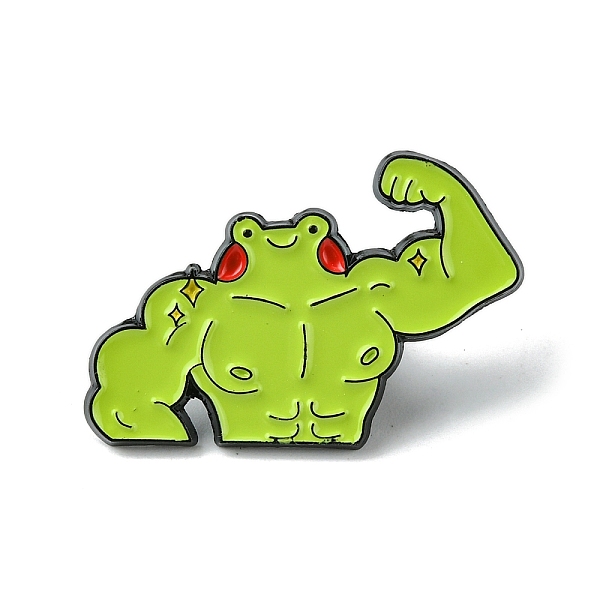 PandaHall Animal Enamel Pins, Black Alloy Brooches for Backpack Clothes, Frog, 21x30.5x1.5mm Alloy+Enamel Frog
PandaHall Animal Enamel Pins, Black Alloy Brooches for Backpack Clothes, Frog, 21x30.5x1.5mm Alloy+Enamel Frog