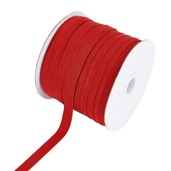 PandaHall Cotton Twill Tape Ribbons, Herringbone Ribbons, for Sewing Craft, Red, 3/8 inch(10mm)x0.84mm, about 80yards/roll(73.15m/roll)...
PandaHall Cotton Twill Tape Ribbons, Herringbone Ribbons, for Sewing Craft, Red, 3/8 inch(10mm)x0.84mm, about 80yards/roll(73.15m/roll)...